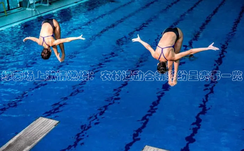 绿茵场上激情燃烧：农村运动会精彩纷呈赛事一览